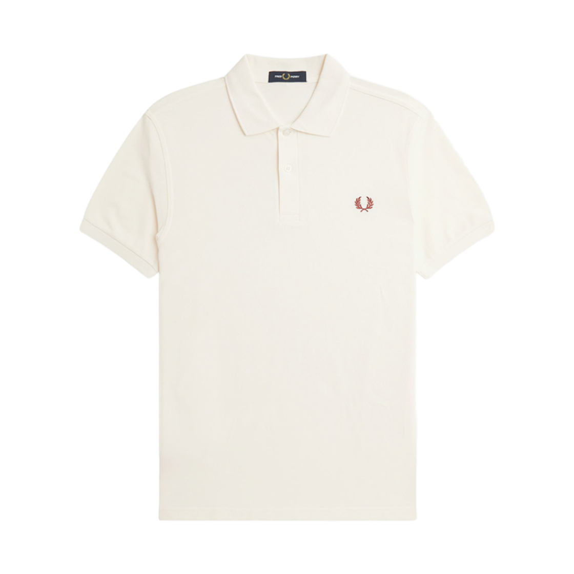 AFPM2516000-Y45 Fred Perry The Fred Perry Shirt Light Ecru/Cinnamon