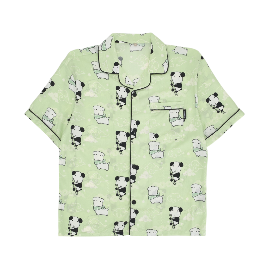 스파오 x 가나디 반팔 파자마 그린(Spao x Ganadi Short Sleeve Pajamas Green) - 2