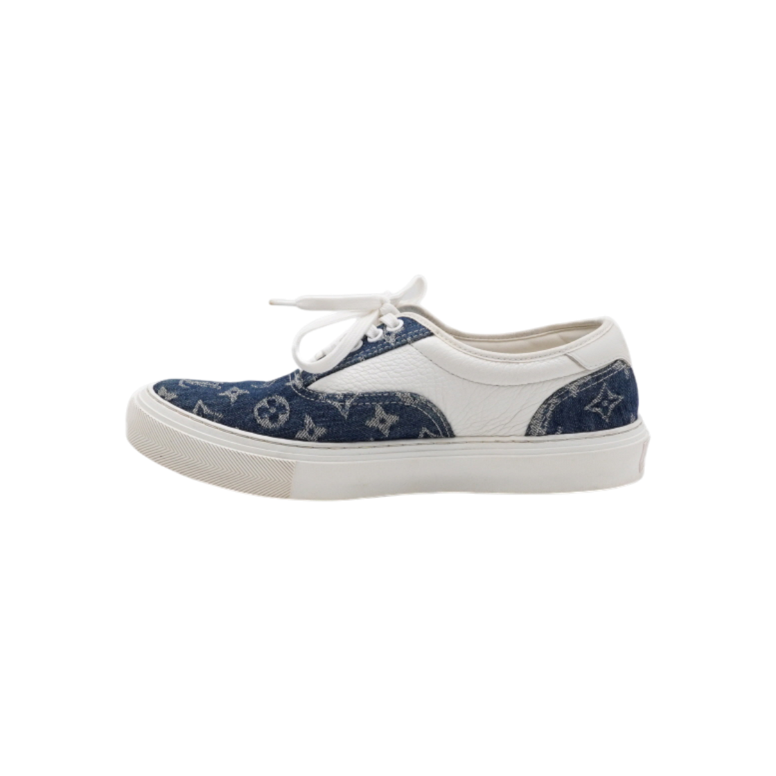 ITOF77B5JV3V Louis Vuitton Trocadero Monogram Denim Sneakers