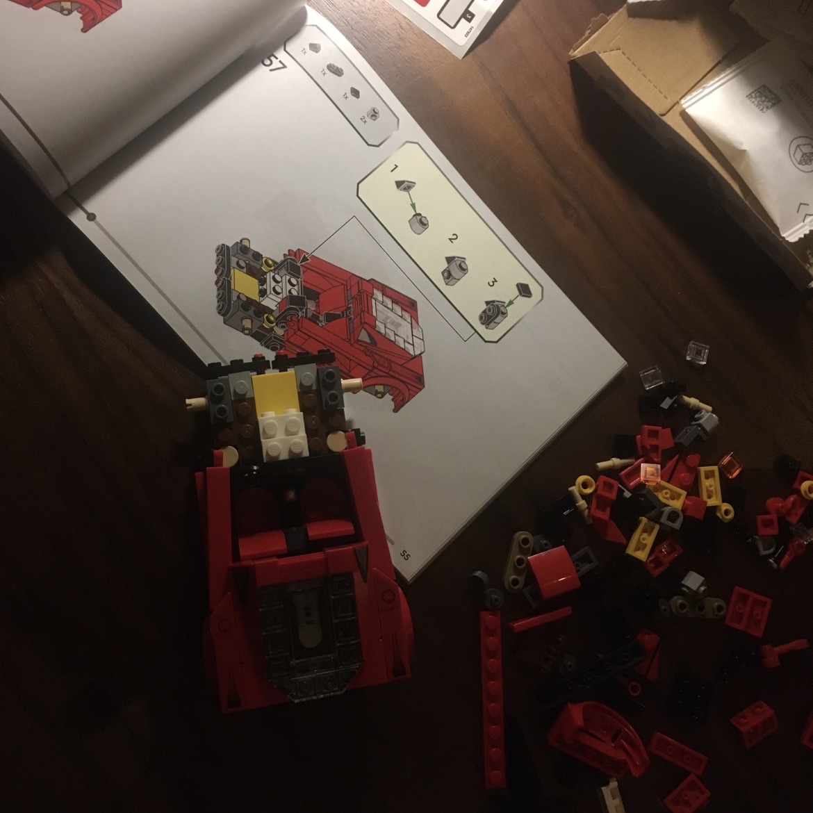 Lego Ferrari F40 착용 스타일