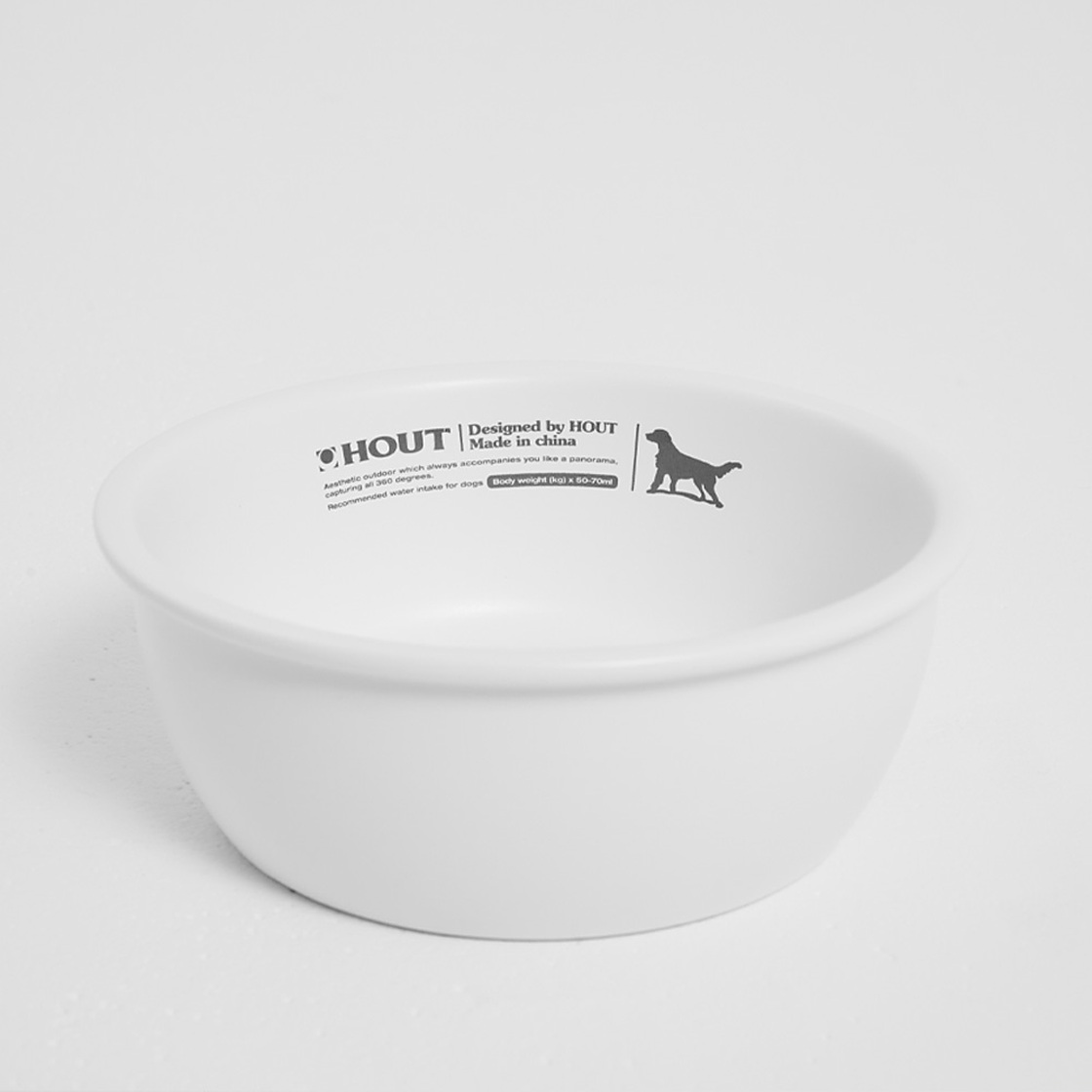 하웃 세라믹 펫 볼 550ml 1pcs(HOUT Ceramic pet bowl 550ml 1pcs) - 3