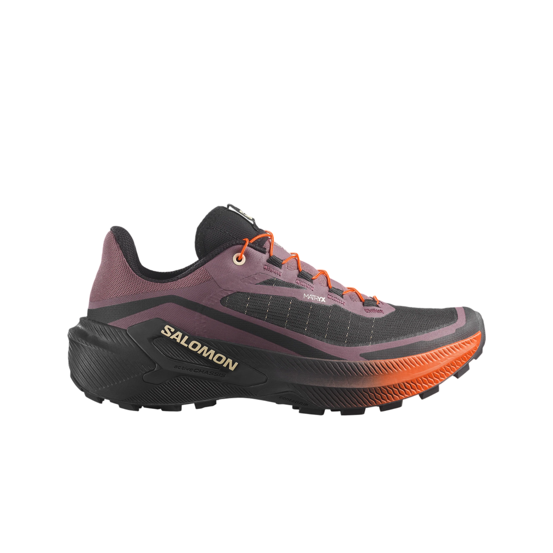 L49309200 (W) Salomon GENESIS 2 Huckleberry Black Red Orange