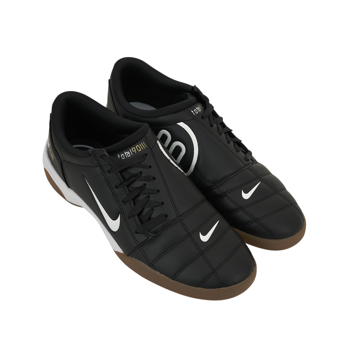 (W) 나이키 토탈 90 블랙 검 미디엄 브라운((W) Nike Total 90 Black Gum Medium Brown) - 4