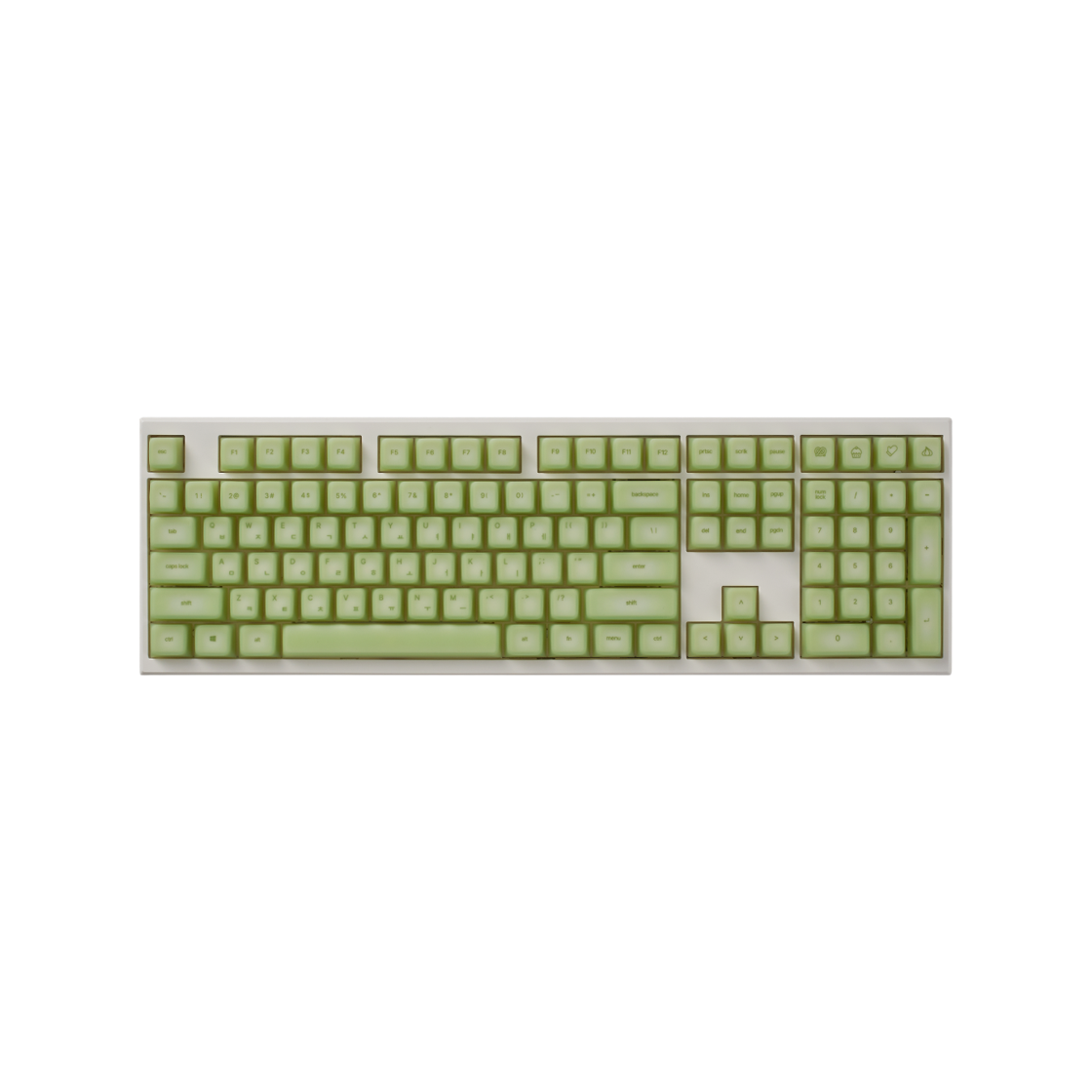 [10% 쿠폰] 페블온 멜로지 키캡 멜론([10% 쿠폰] PEBBLE ON mello-j keycap melon)