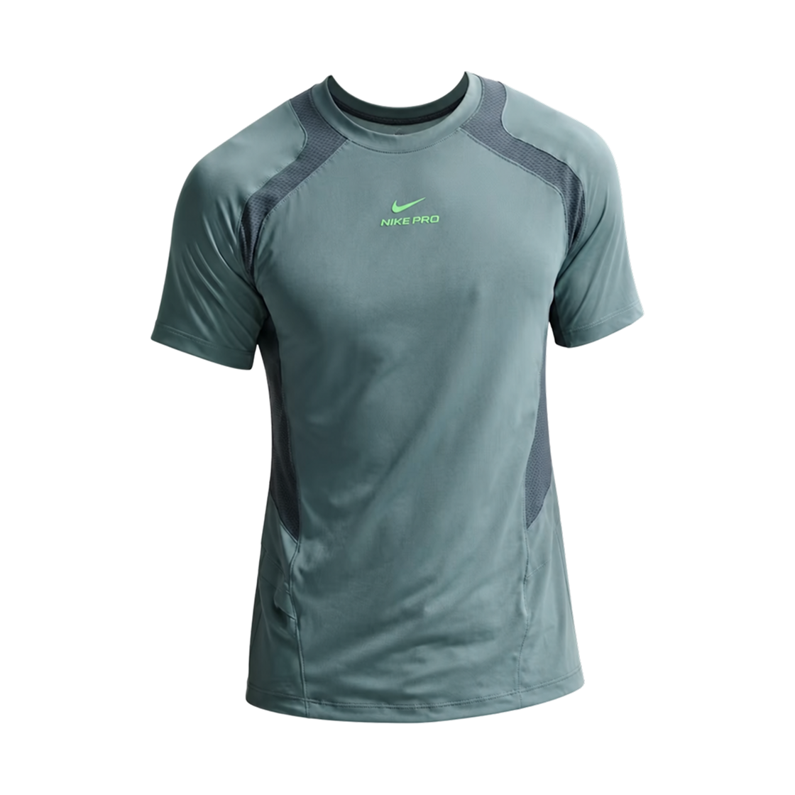 IF2215-382 Nike Pro Training Dri-Fit ADV Short Sleeve Top Mineral Slate Faded Spruce - Asia