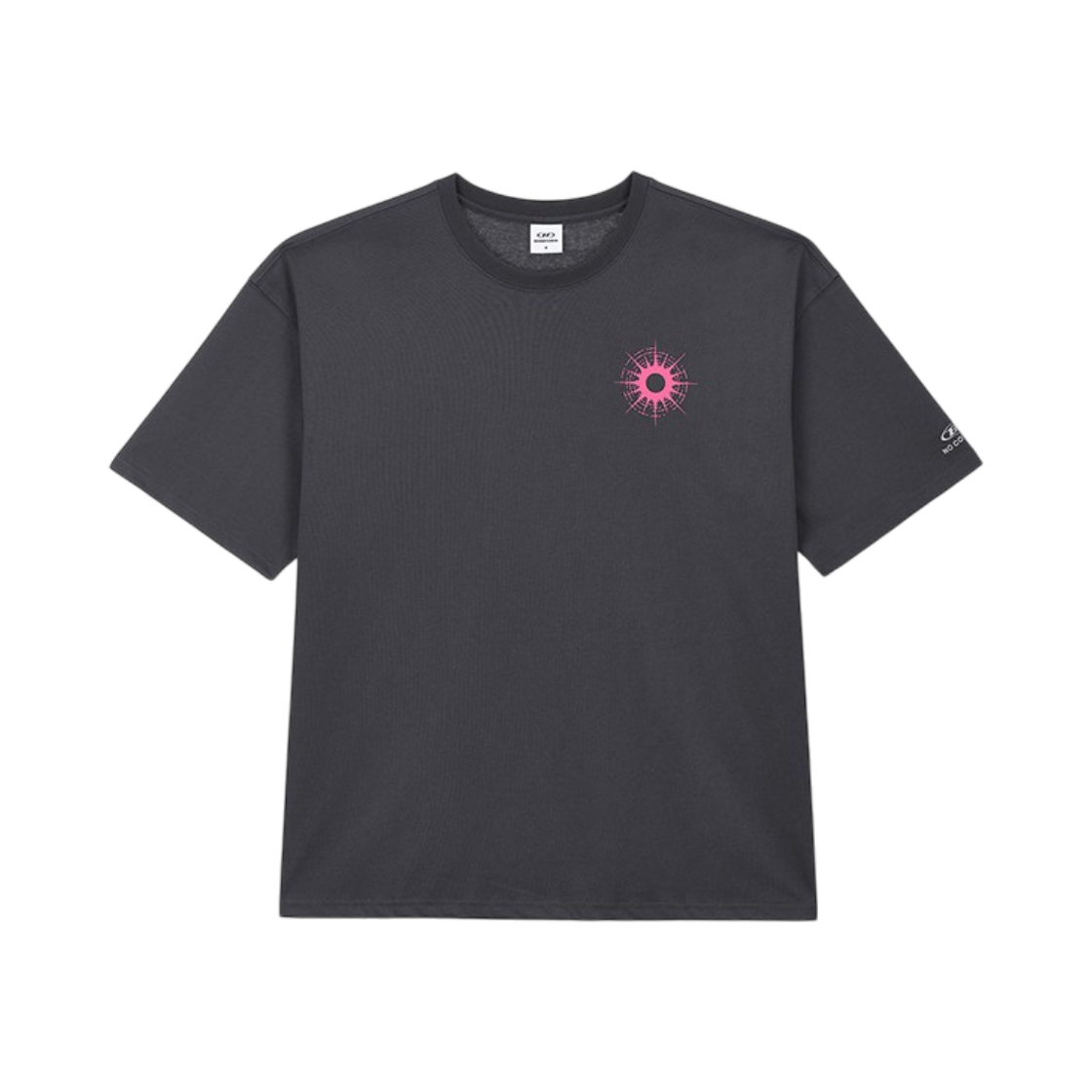 BH2MST467CH BORN TO WIN x NOCOFFEE No Lose T-Shirts Charcoal