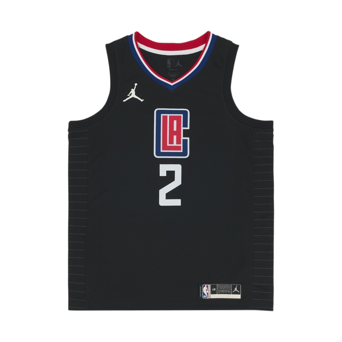CV9480-011 Jordan Kawhi Leonard LA Clippers Statement Edition 2020 NBA Swingman Jersey Black