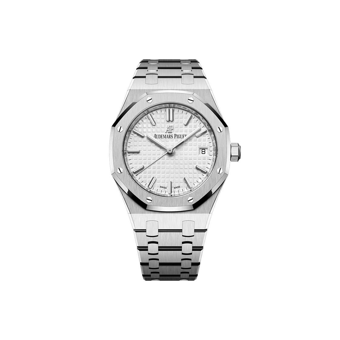 오데마피게 로얄오크 34-77350ST 화이트 바 NO.8231(Audemars Piguet Royal Oak White Dial No. 8231)