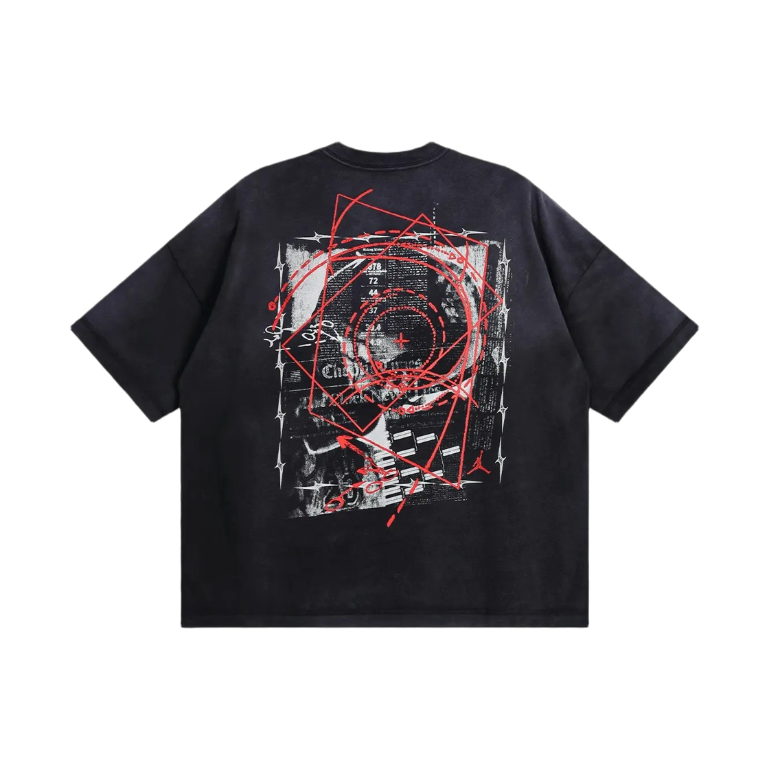 IV6086-010 Jordan NBHD Pack News T-Shirt Black (IV6086-010)
