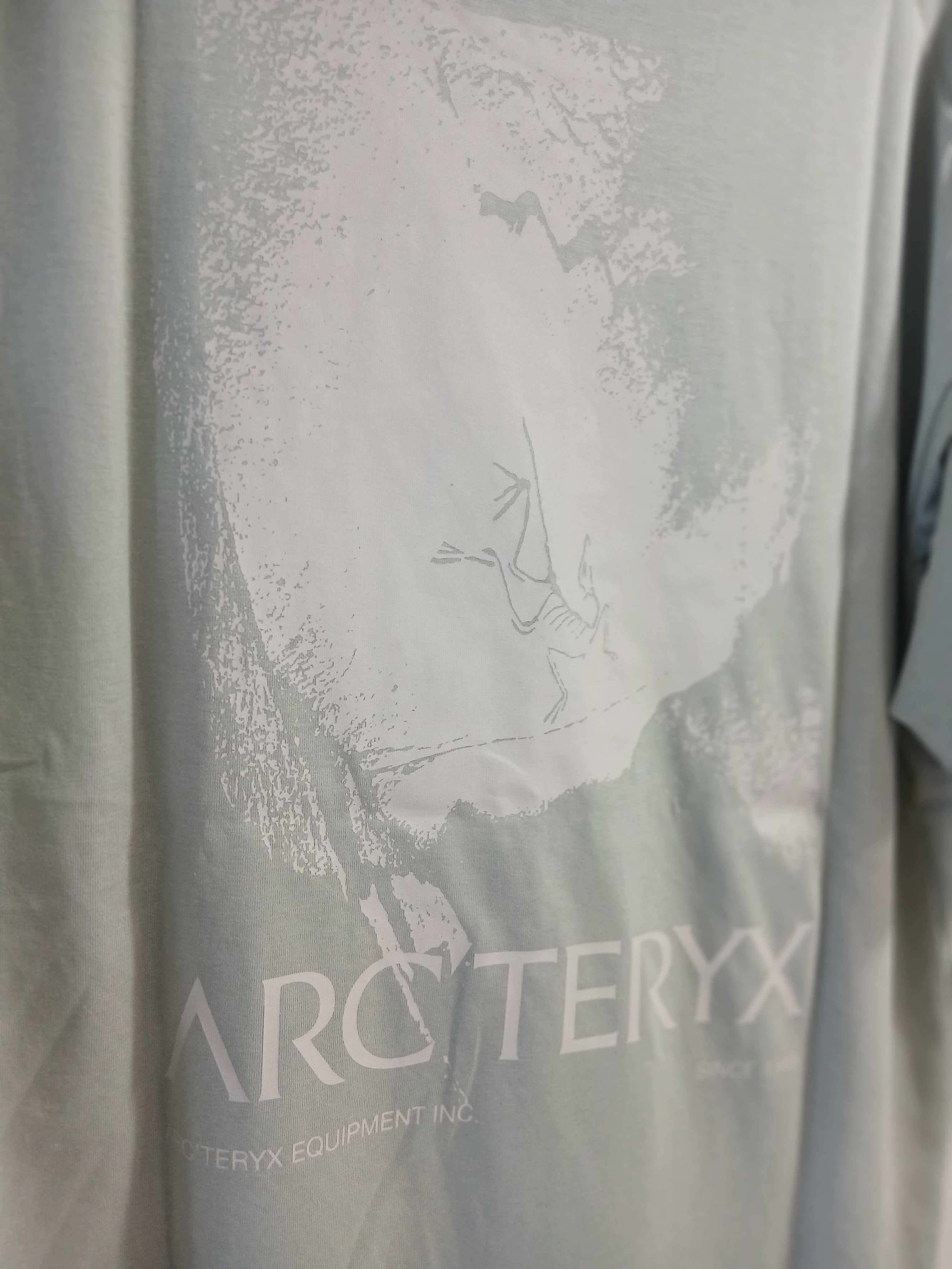 Arc'teryx Kragg SL Cotton Cacodaemon Shirt SS Habitat Sea Salt, Arc'teryx Kragg SL Cotton Cacodaemon SS T-Shirt Habitat 착용 스타일 - 4
