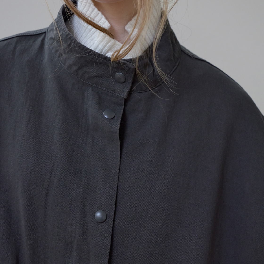 로제프란츠 오버핏 패디드 필드 자켓 [차콜](Rosefrantz Overfit Padded Field Jacket [Charcoal]) - 5