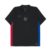 Nike FC Barcelona 2024/25 Stadium Away Dri-Fit Football Replica Jersey Black Hyper Royal (Non Marking Ver.)