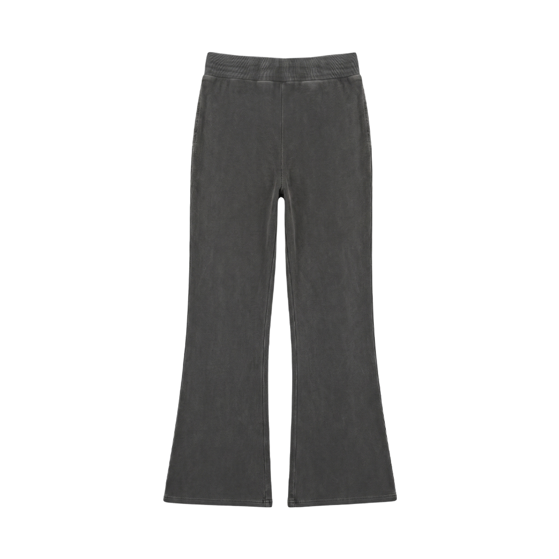 분트 나폴레옹 웨이스트 슬림 부츠컷 팬츠 차콜(VOONT Napoleon Waist Slim Bootcut Pants (CHARCOAL)) - 2