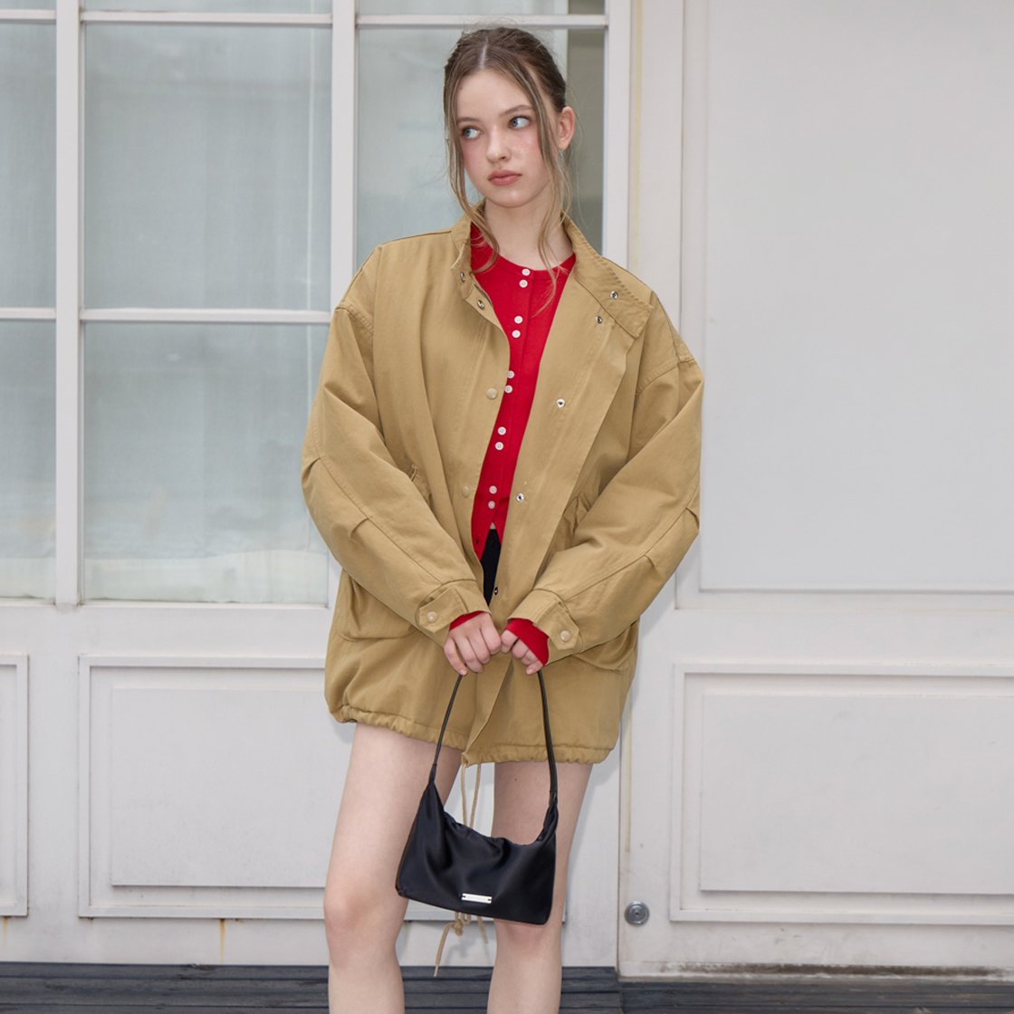 로제프란츠 오버핏 패디드 필드 자켓 [베이지](Rosefrantz Overfit Padded Field Jacket [Beige]) - 4