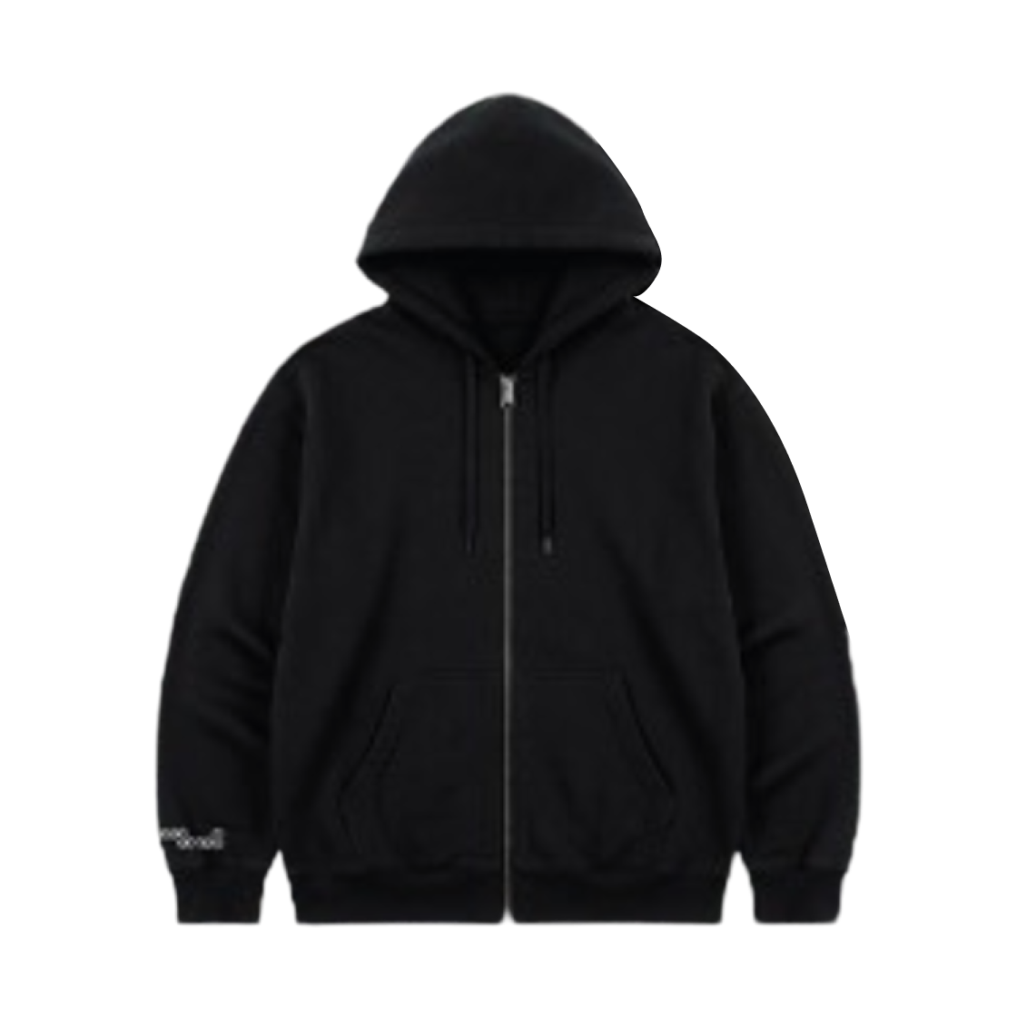 빅뱅 20주년 기념 미디어 전시회 집업 후드 코스모스 블랙(Bigbang 20th Anniversary Media Exhibition Zip-Up Hoodie Cosmos Black) - 2
