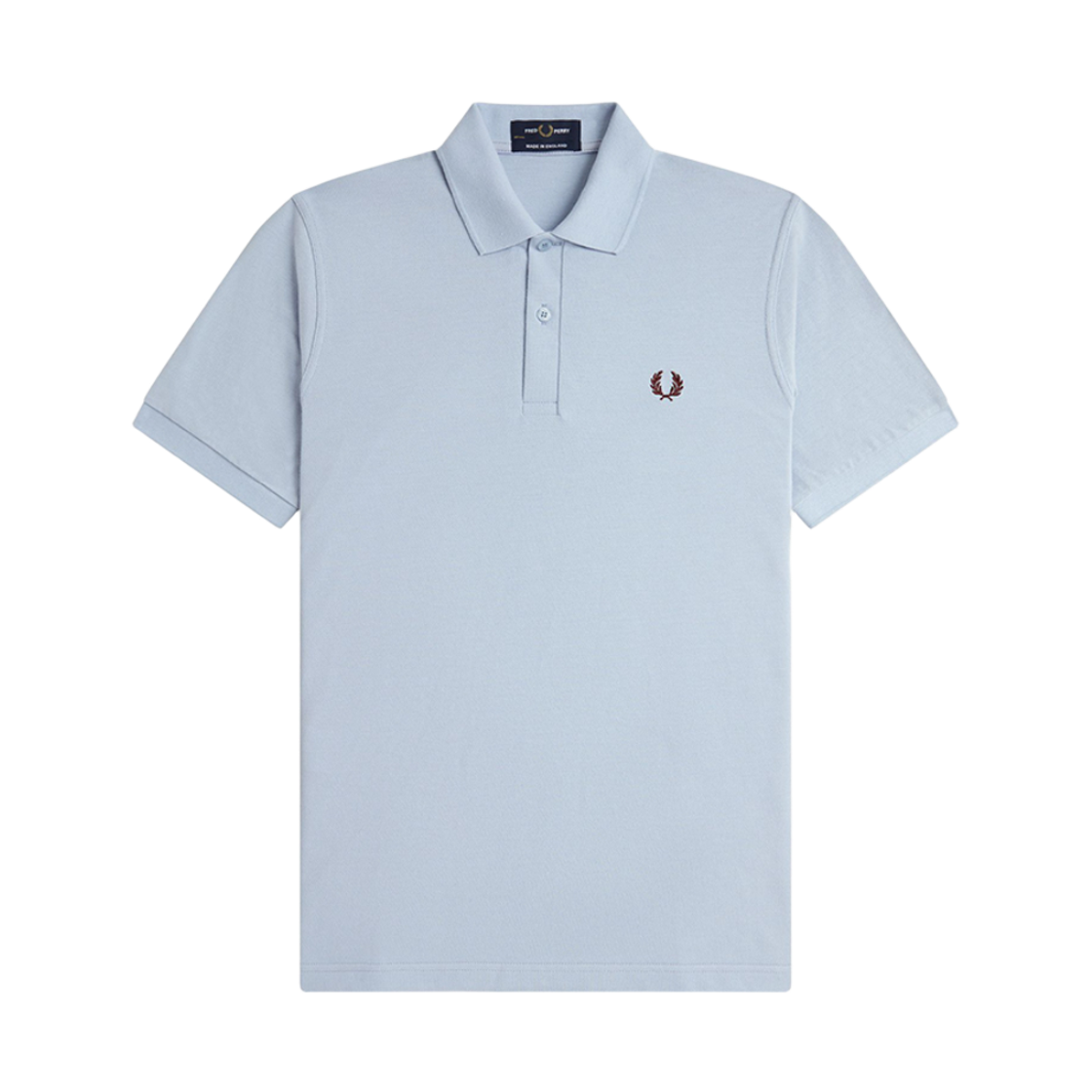 AFPM2510003-X14 Fred Perry M3 The Fred Perry Shirt Light Smoke/Oxblood