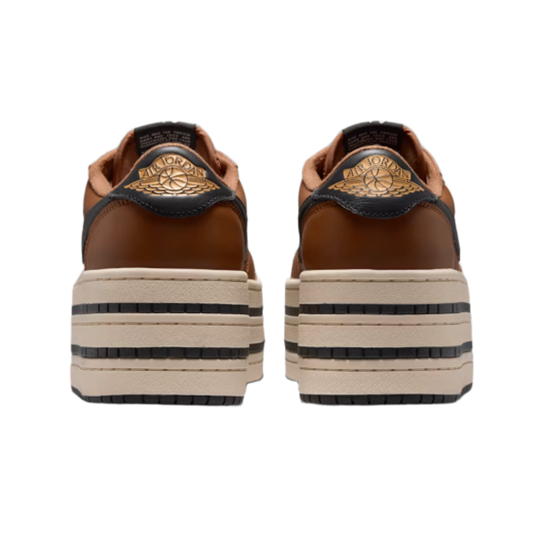 (W) 조던 1 트리플 스택 SE 라이트 브리티시 탄 메탈릭 골드((W) Jordan 1 Triple Stack SE Light British Tan Metallic Gold) - 3