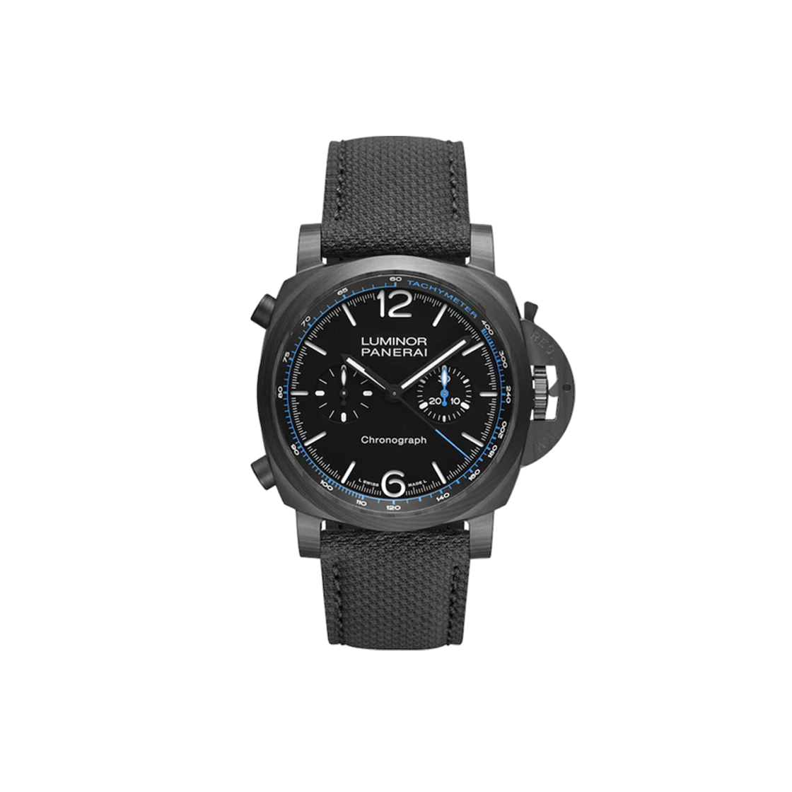 IT49FNV6T4VG Officine Panerai Luminor Chronograph Carbotech 44 - PAM01219 Black Arabic + Bar No. 8395