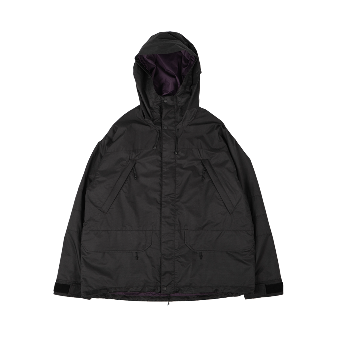 HM24AW-JP02 humorous account Town Parka Black