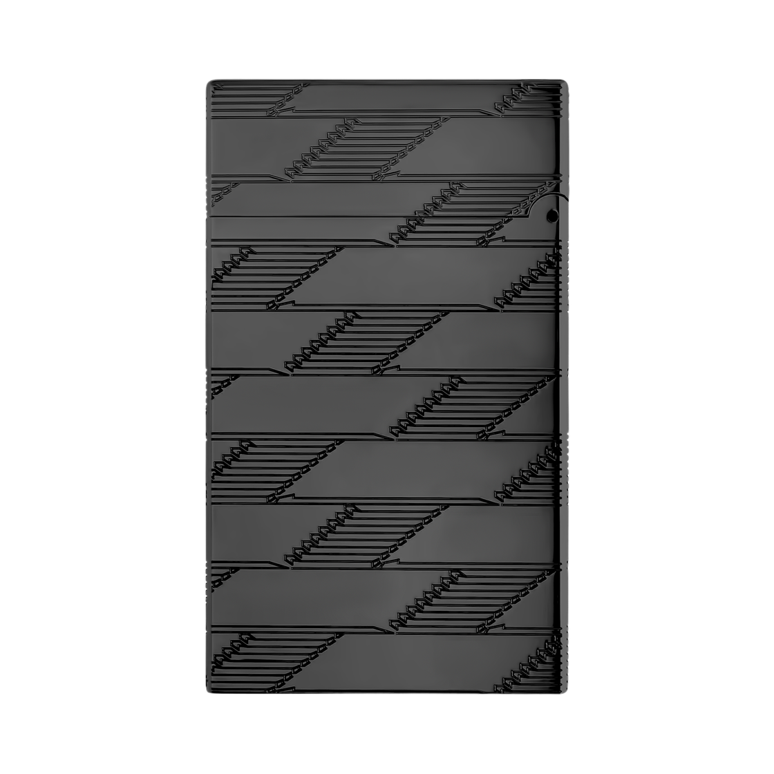 S.T. 듀퐁 르 그랜드 듀퐁 기로쉐 라이터 모노그램 1872 블랙(S.T. Dupont Le Grand Dupont Guilloche Lighter Monogram 1872 Black) - 2