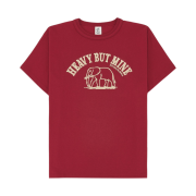 Collect Pieces Heavy But Mine T-Shirt Red