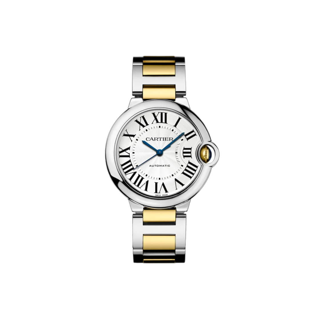 ITKVBBMCI45E Cartier Ballon Bleu Large Silver Watch No. 8384