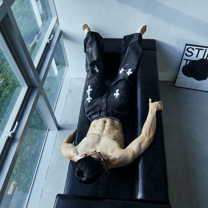 Chrome Hearts Cox Ucker Black, Chrome Hearts Boxer Brief Black 착용 스타일