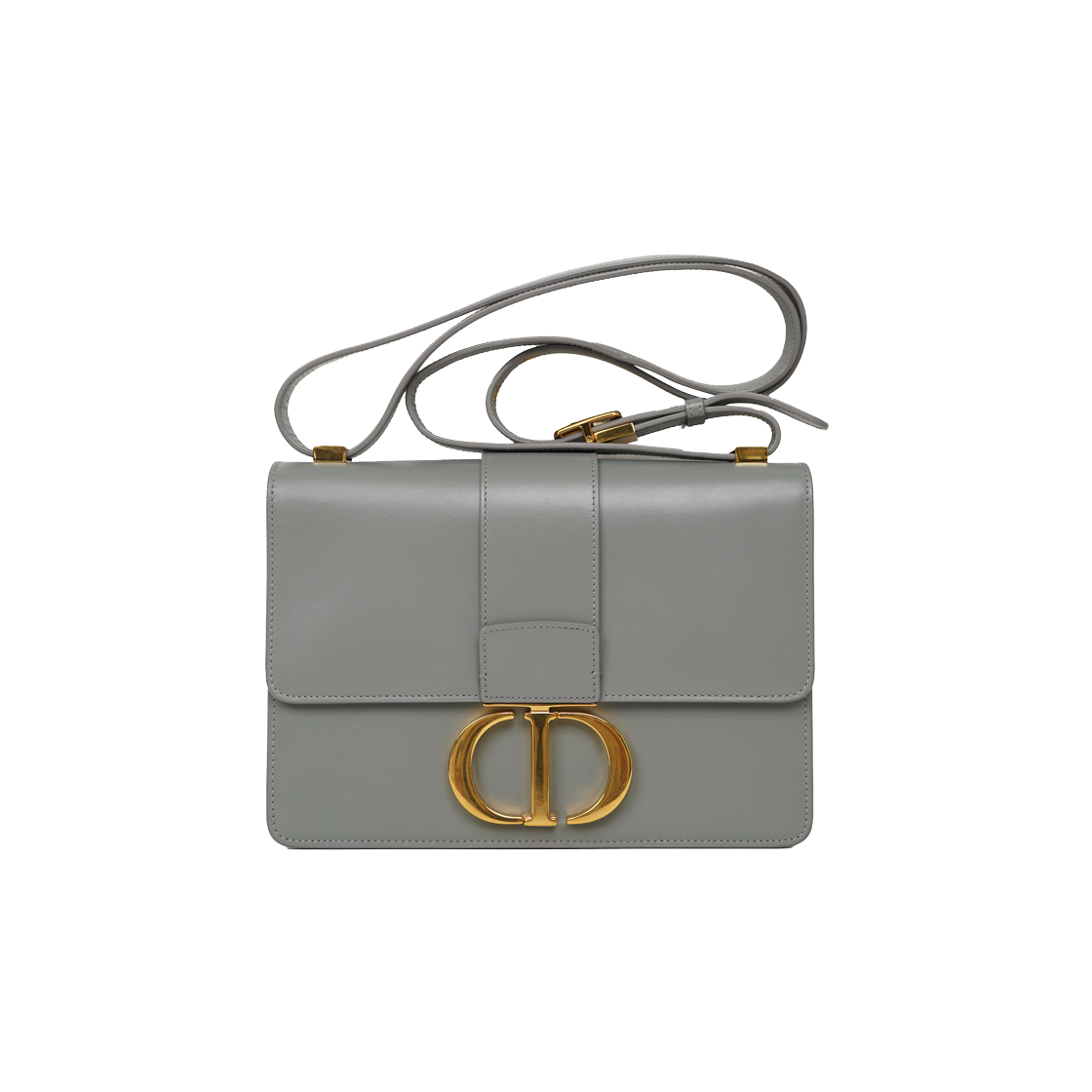 ITCGARCBFKHL Dior 30 Montaigne Shoulder Bag in Stone Gray