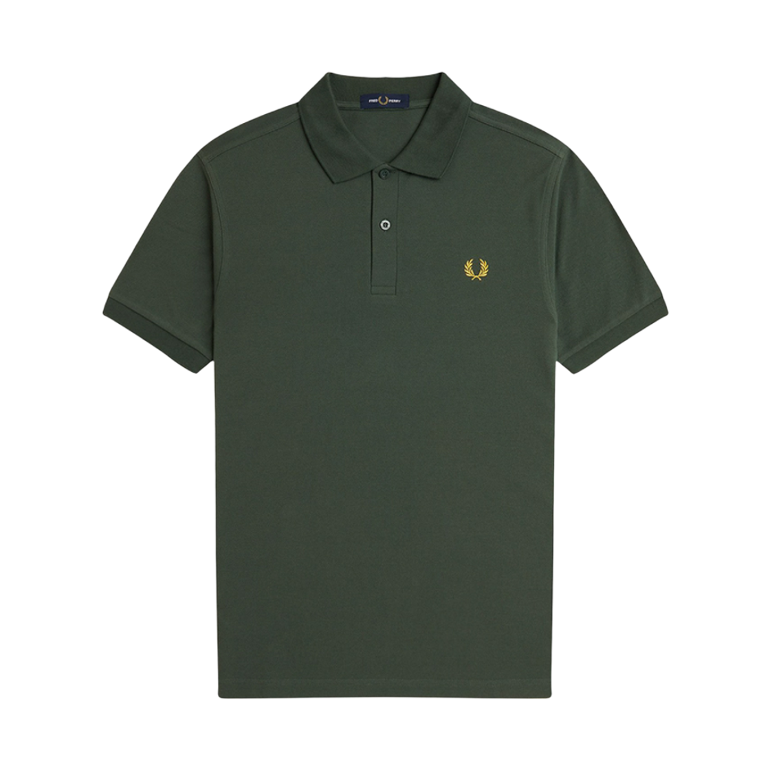 AFPM2516000-Y22 Fred Perry The Fred Perry Shirt Court Green/Honeycomb