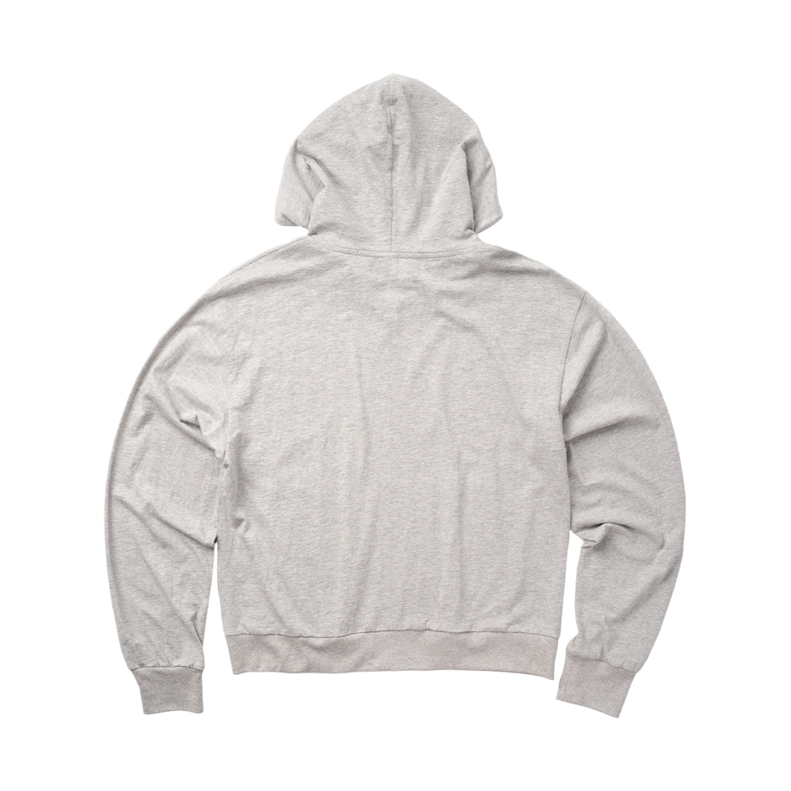 노디 시그널 스타 슬럽 라이트 후드 집업 멜란지 그레이(NODI Signal Star Slub Light Hood zip up melange gray) - 2