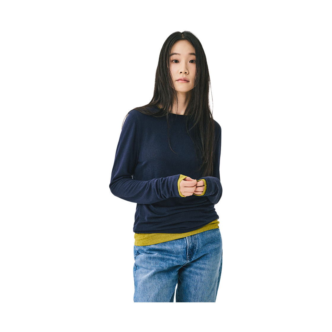 하이산 데일리 롱슬리브 틸블루(Heisan Daily Long Sleeve - Teal Blue) - 4