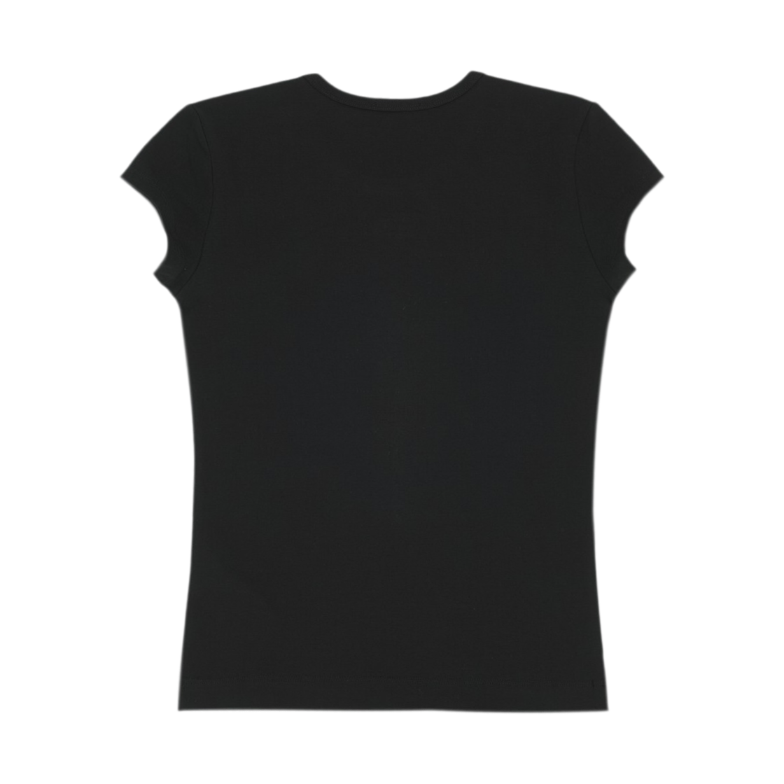 (W) 디젤 T-앤지-Od 로고 티셔츠 블랙((W) Diesel T-Angie-Od Logo T-Shirt Black) - 2