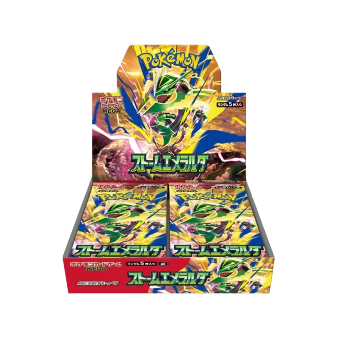 포켓몬 TCG 메가 확장팩 스톰 에메랄드 1박스 (30팩/일어판)