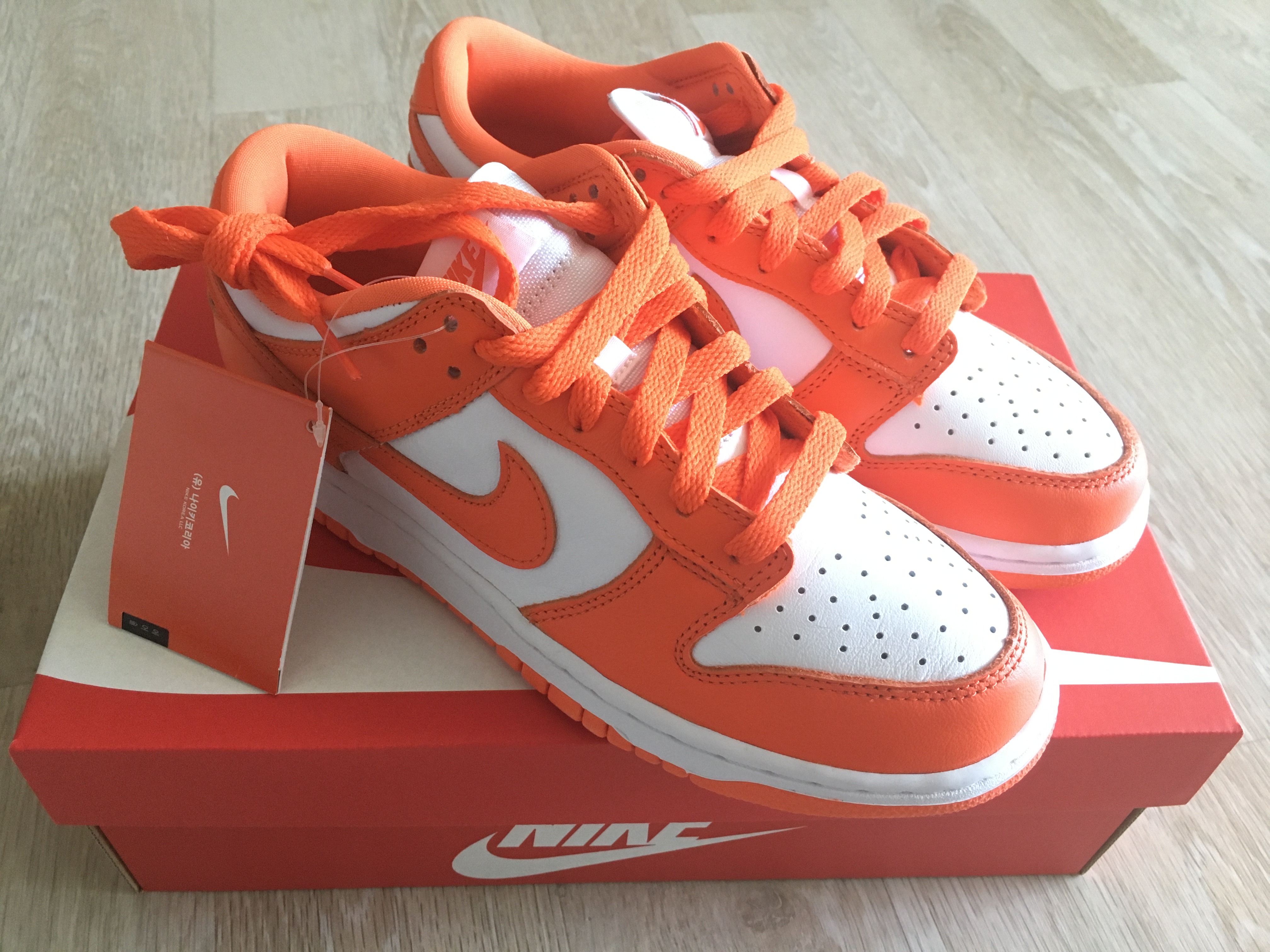 Nike Dunk Low SP Syracuse 2022 착용 스타일