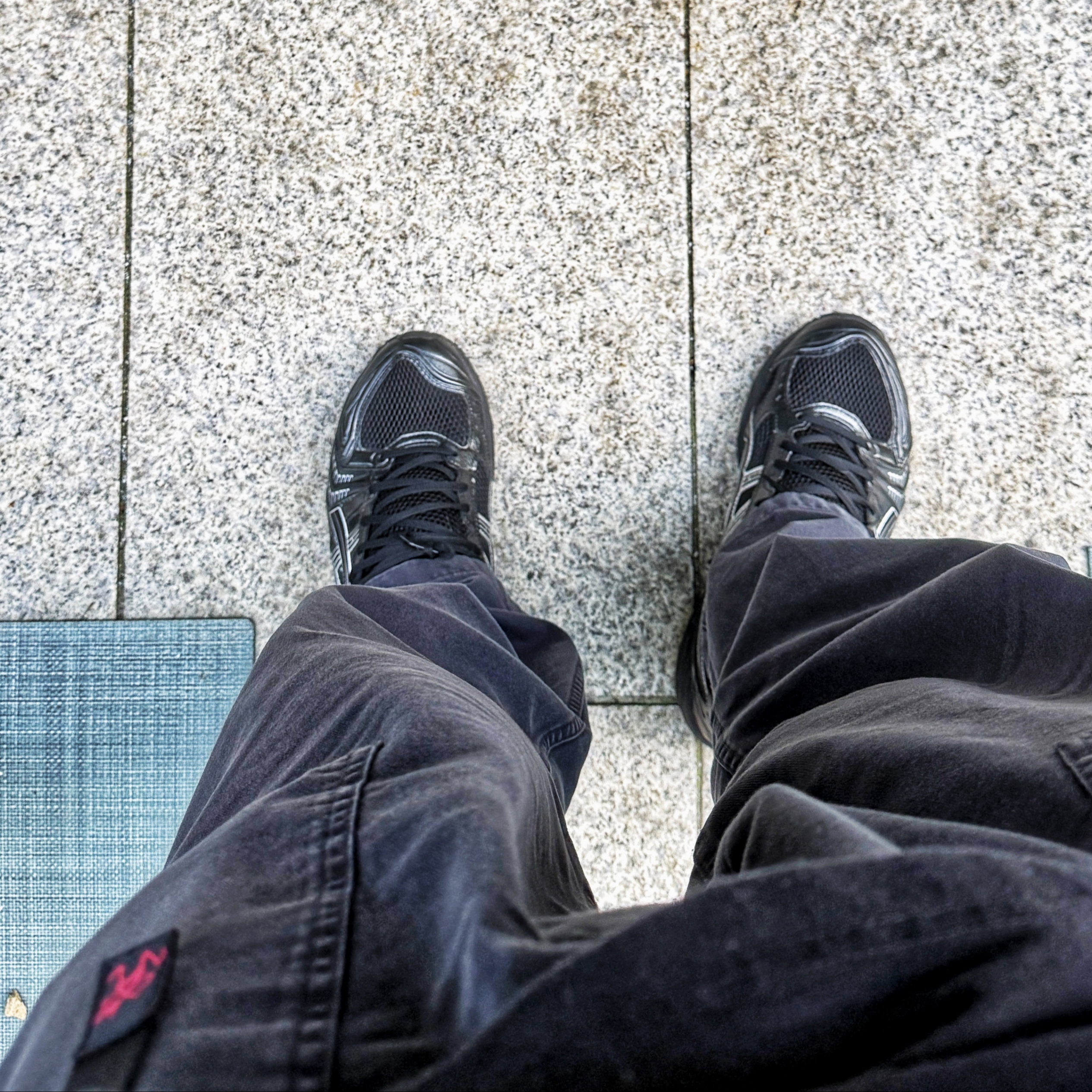 Asics Gel-Kayano 14 Black Pure Silver, Gramicci Gadget Pant Double Navy - US Sizing 착용 스타일