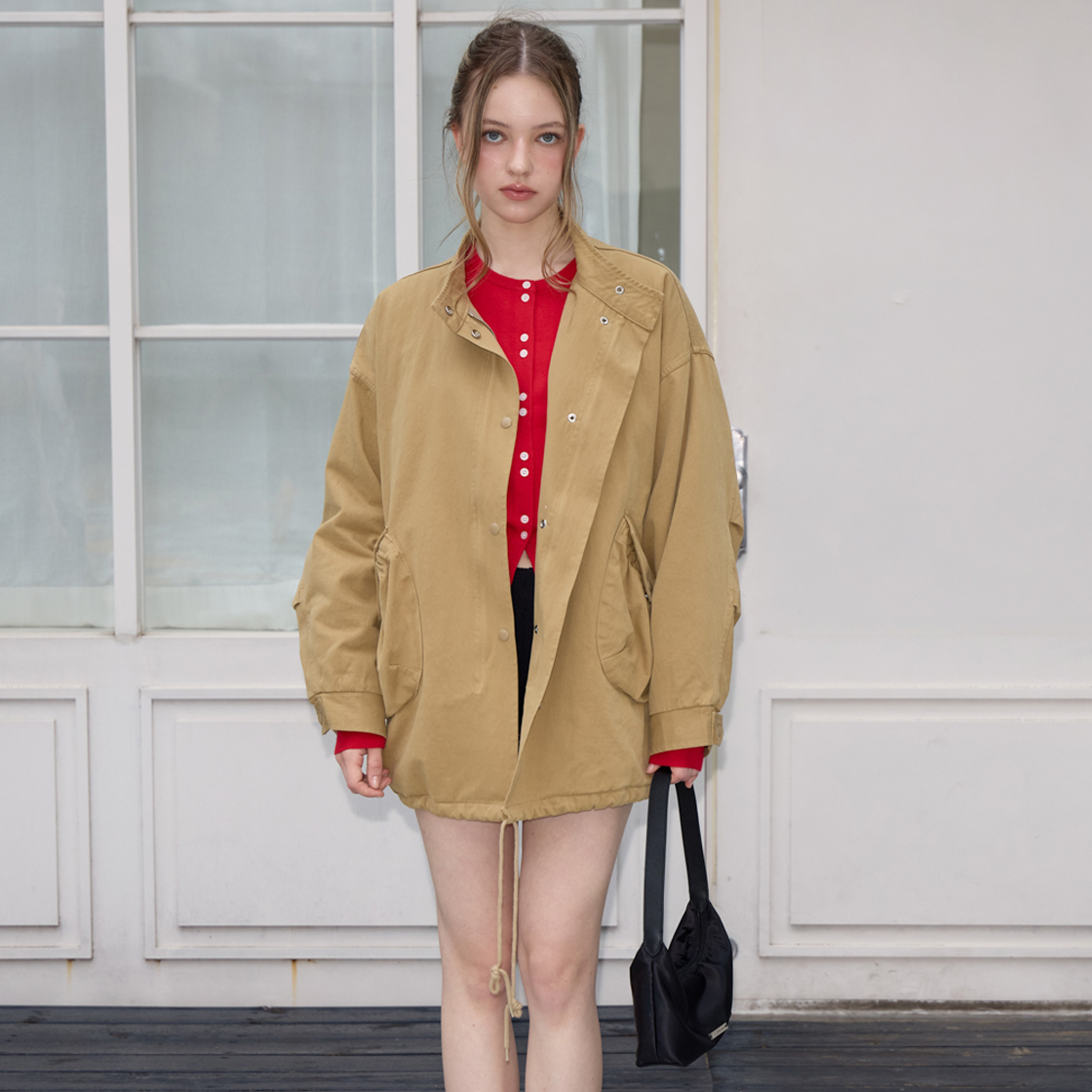 로제프란츠 오버핏 패디드 필드 자켓 [베이지](Rosefrantz Overfit Padded Field Jacket [Beige]) - 3