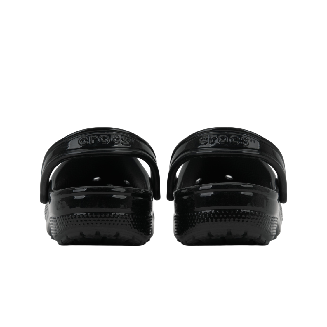 크록스 클래식 하이 샤인 클로그 블랙(Crocs Classic High Shine Clog Black) - 6