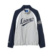 Samsung Lions x 8seconds Archive Colorblock Raglan Zip-Up Jacket Grey