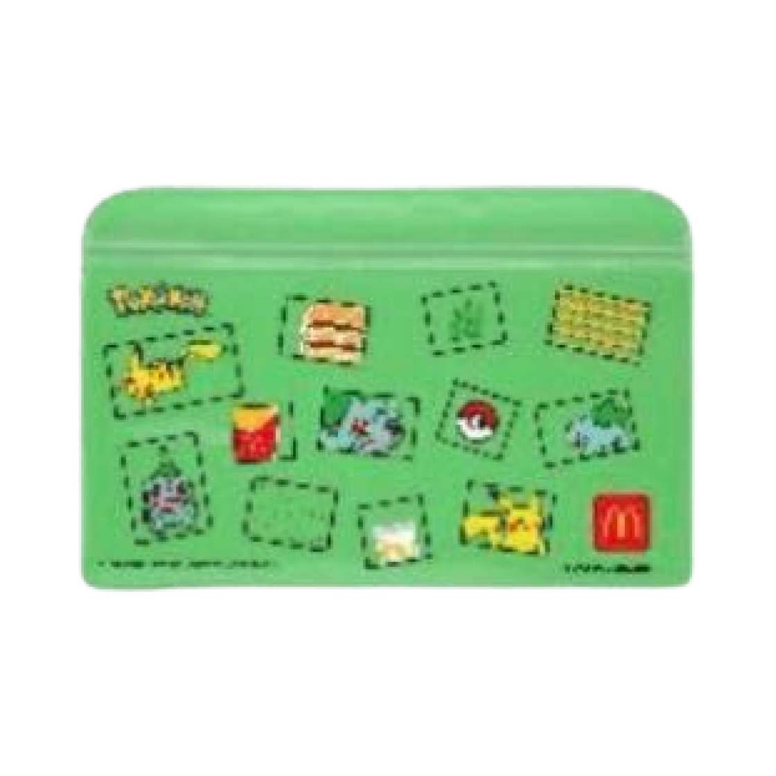 - Pokemon x McDonald Summer Chance Bag 2026 Zipper Pouch Pikachu Bulbasaur