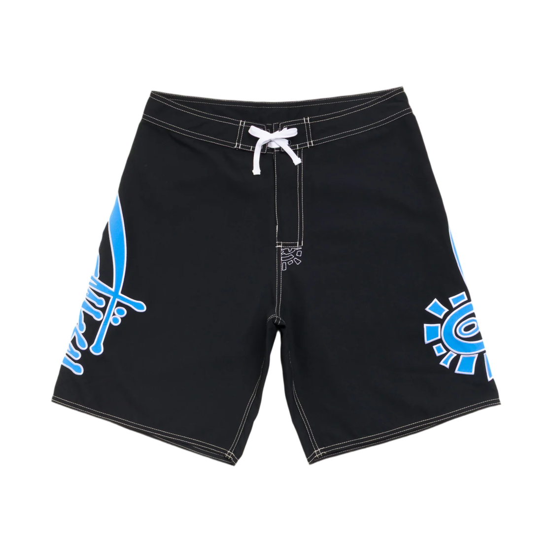 스투시 x 올웨이즈 두 왓 유 슈드 두 보드 쇼츠 블랙(Stussy x Always Do What You Should Do Board Shorts Black) - 1