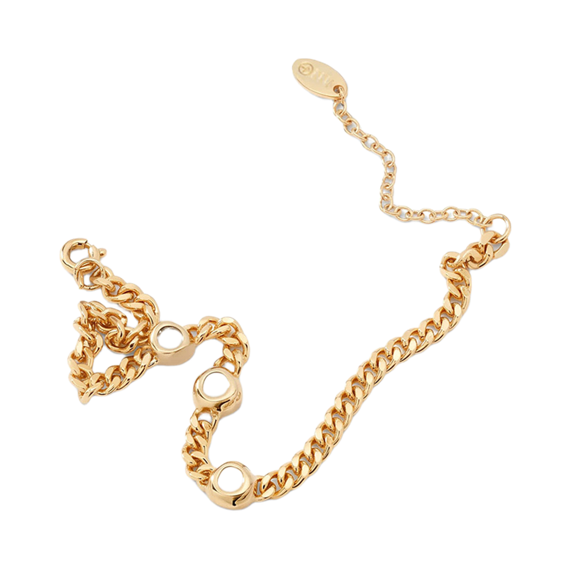 Nonenon Triple Flexible Bracelet Gold - 4