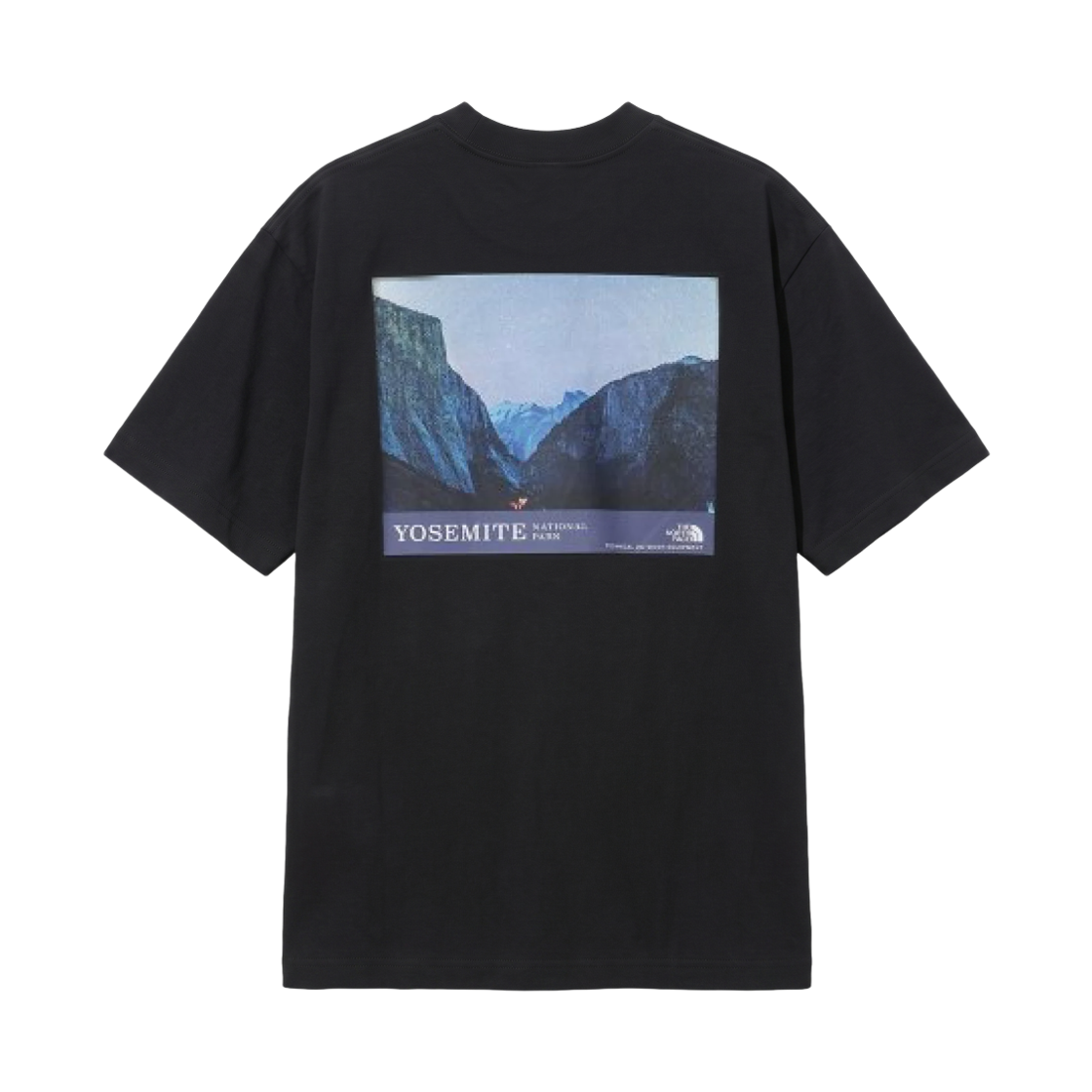 NT32436K2 The North Face Short Sleeve Yosemite Scenery T-Shirt Black 2