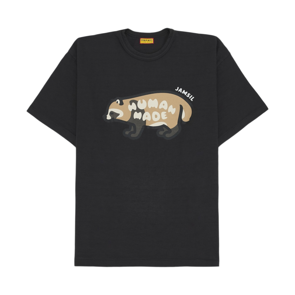 휴먼 메이드 애니멀 그래픽 티셔츠 잠실 블랙(Human Made Animal Graphic T-Shirt Jamsil Black)