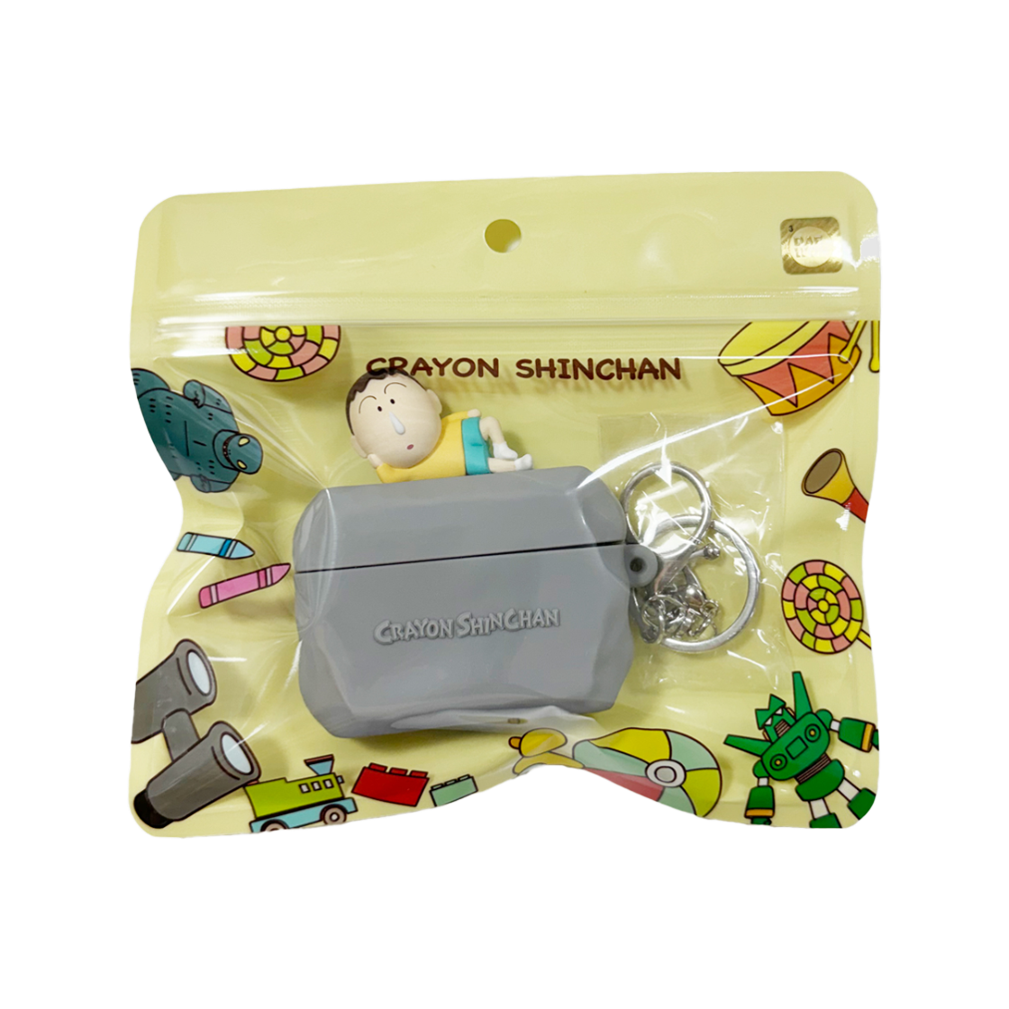 8809735866545 Animore Crayon Shinchan Silicone Keyring Airpod Pro3Gen Bochan