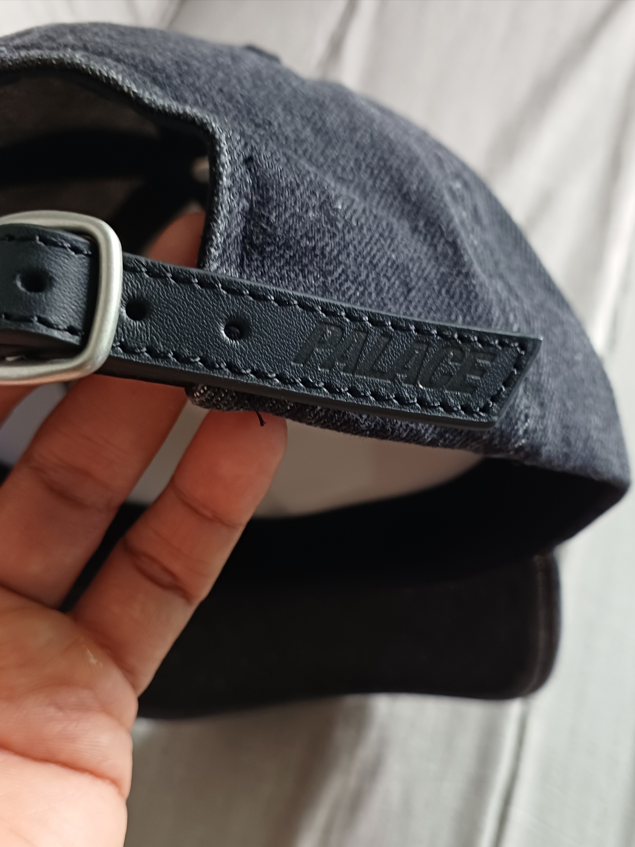 Palace Denim P 6-Panel Black - 25FW 착용 스타일 - 2