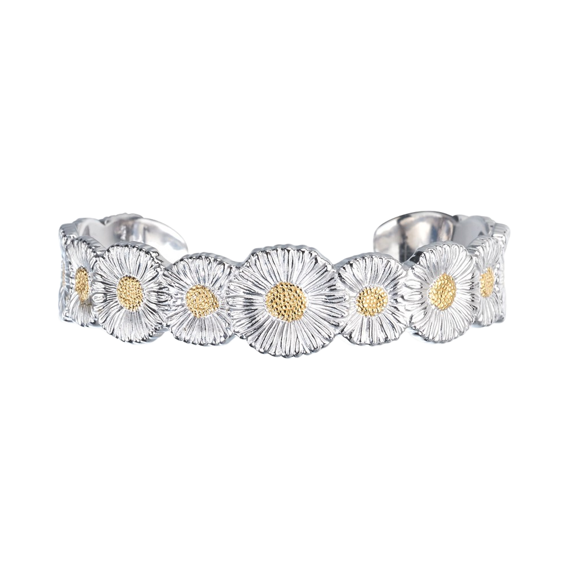 부첼라티 블라썸 데이지 베르메이 브레이슬릿 스털링 실버(Buccellati Blossoms Daisy Vermeil Bracelet Sterling Silver)