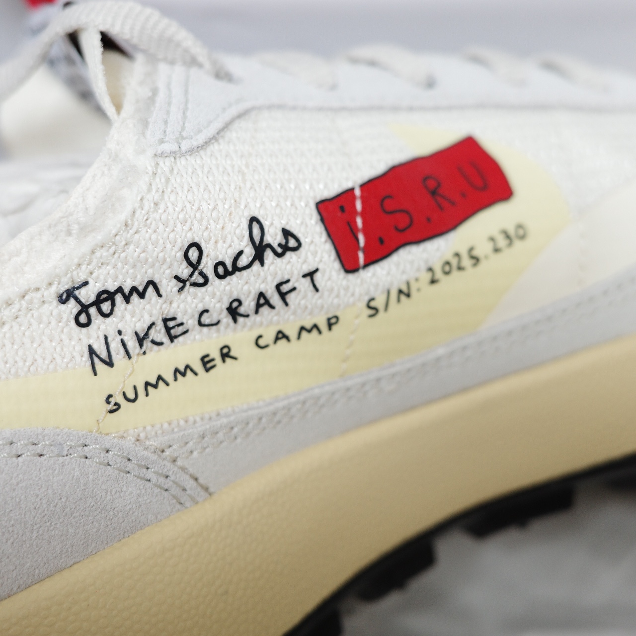 Nike x Tom Sachs General Purpose Shoe Grey Yellow 착용 스타일 - 3