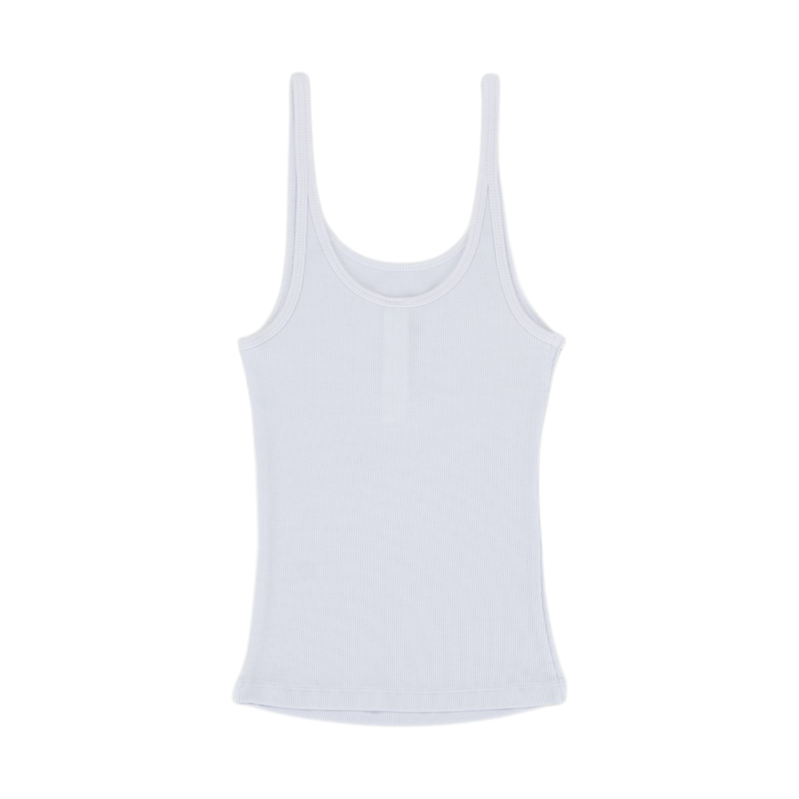 (W) 알로 요가 립드 프로스퍼 탱크 화이트((W) Alo Yoga Ribbed Prosper Tank White) - 2