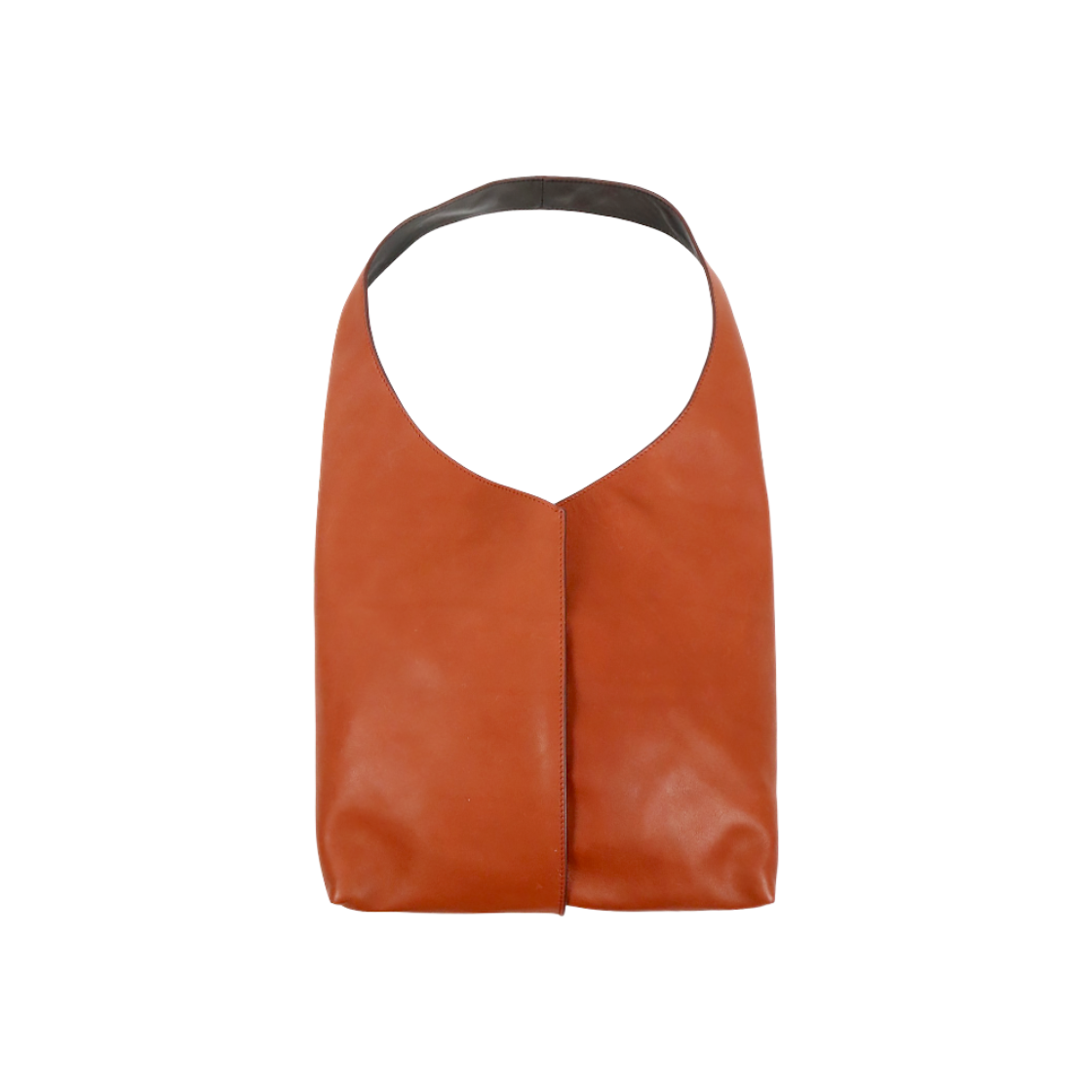 ITQSE4GA87DI The Row Brown Binded Stitch Bag C-A65497X
