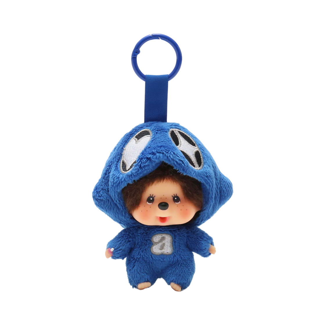 몬치치 x 아트모스 텐쿠 키체인 블루(Monchhichi x Atmos Tenkyu Keychain Blue)
